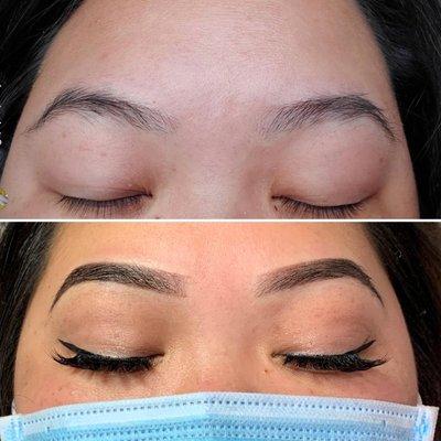 Natural microblading