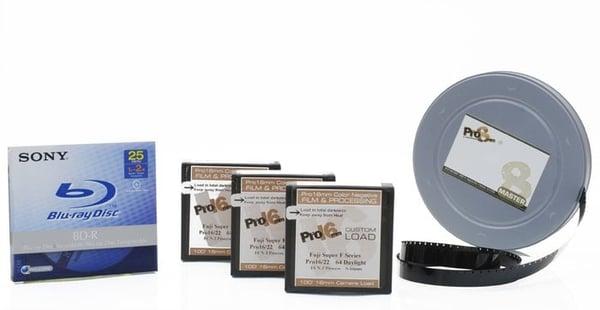 16mm film packages to blu ray