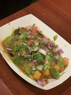 Aloo tikki Chaat