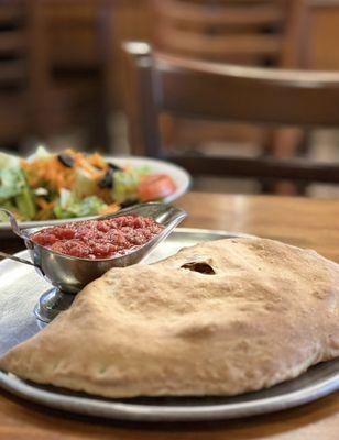 Calzone modified as a panzarotti