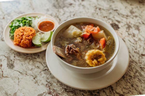 Caldo de res  Domingo