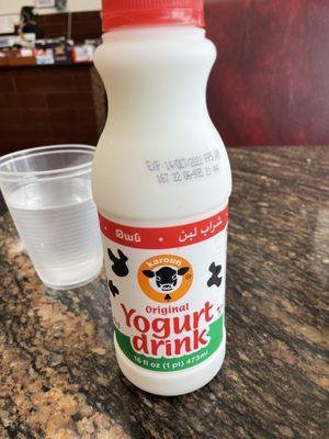 $3.20 yogurt drink