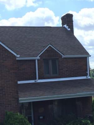 New shingle roof