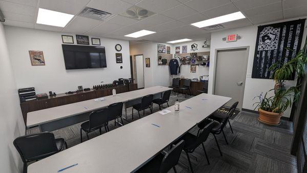 Classroom at 1325 Remington Rd, Suite E. Schaumburg, IL. 60173