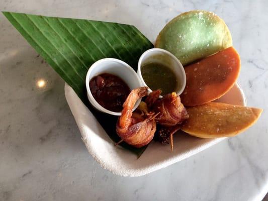 Empanada and bacon bombs!