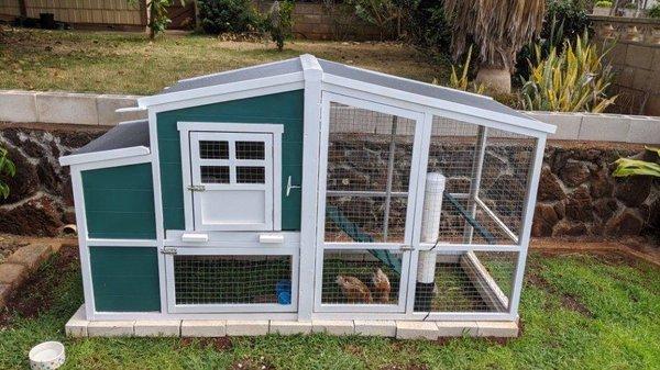 Beautiful chicken hutch.... in stock!