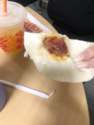 Maple Bacon Egg Cheese Wake up Wrap