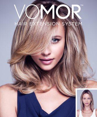 Euphoria offers Vomor hair extensions for length or volume.