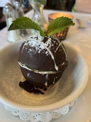 The Spumoni tartufo