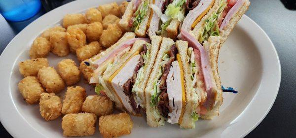 Club sandwich mmmm good!