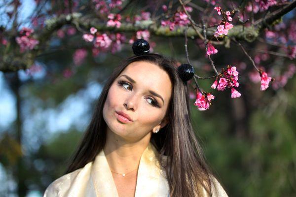 Waimea Cherry Blossom Photoshoot