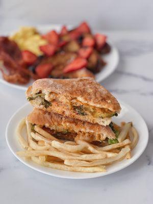 Chipotle Shrimp Panini