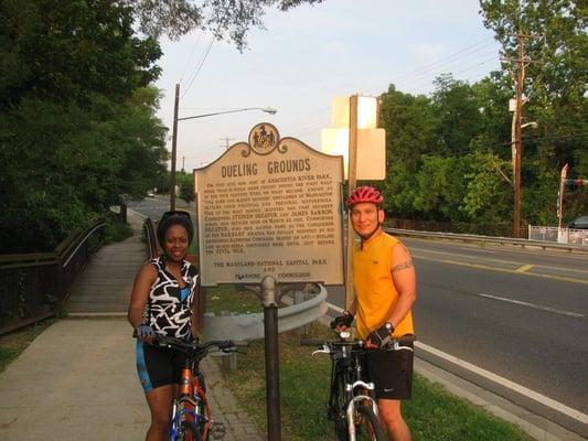 Fitness Heights Intl bike training in Washington, DC.