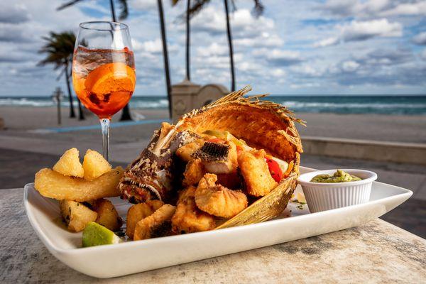 Whole Fried Snapper