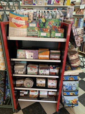 Plenty of jelly rolls and quilt kits!!