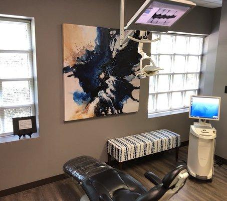 Operatory at Atlanta dentist Exceptional Dentistry at Johns Creek Judson T. Connell, DMD