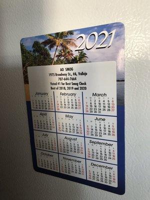 2021 Calendar! Really nice!