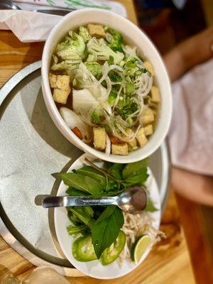 Vegetarian Pho Soup Bowl