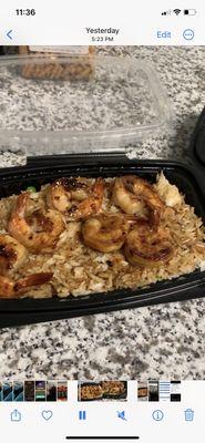 Shrimp fried rice