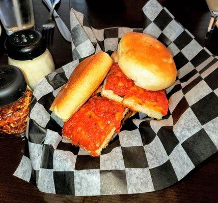 Pizza bread and dinner rolls