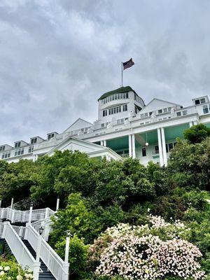 The Grand Hotel and the Cupola Bar at the top