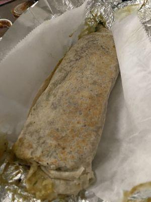 Chill verde burrito