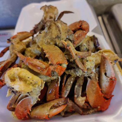 Garlic crabs