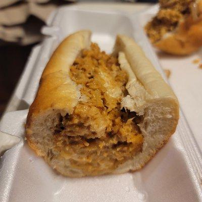 Chicken cheese steak