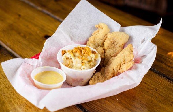 Kids Chicken Tenders with Mac & Cheese