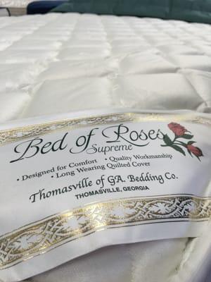 Our signature Bed of Roses, named after Thomasville, GA, the city of roses