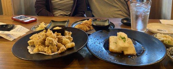 Chicken Karage + Agedashi Tofu