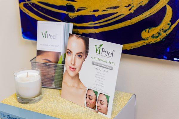 ViPeel for acne, melasma and signs of aging.