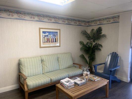 Patient waiting area.