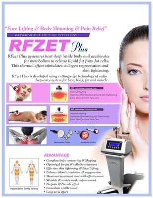 RFZet Radio Frequency Machine that Melts away your fat