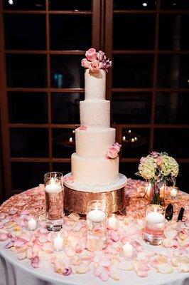 Our Beautiful Wedding Cake- A Sweet Life