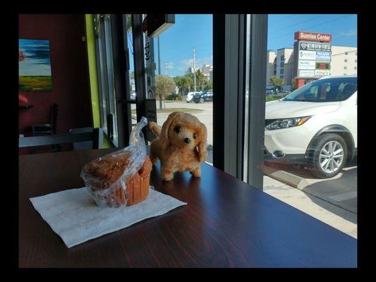 Me and a muffin patisse.