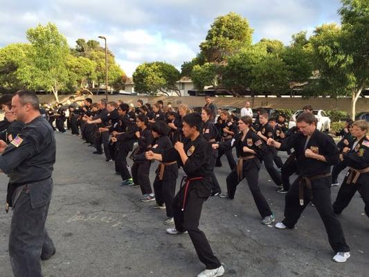 First Brown/Black Belt Test of 2015.