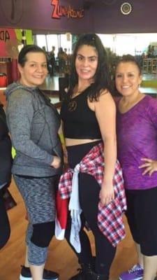 At a master class event in December 2015 with Zumba Marla.