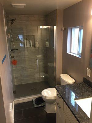 complete redesign of master bathroom