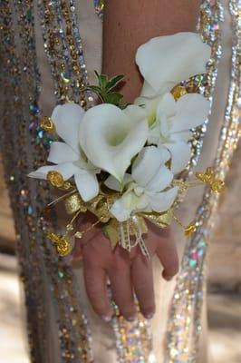 Custom corsage.