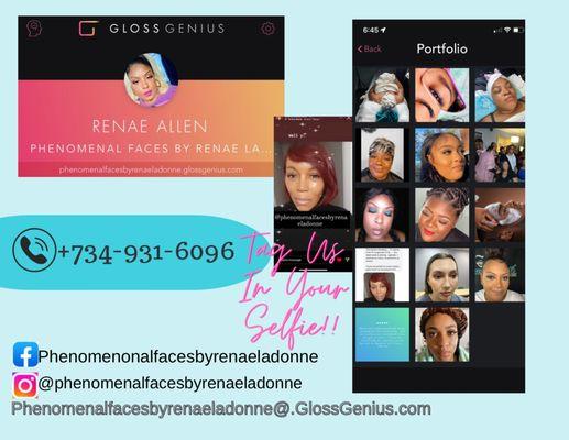 PRO Makeup  Artist & Licensed Esthetician.
Specializing in Soft Glam makeup application. Prom/ Graduation Bridal Photo shoots and more