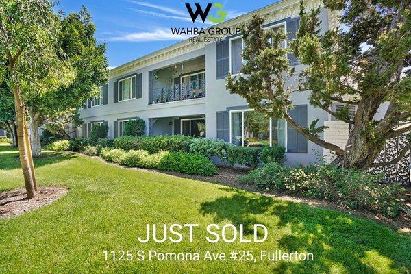 SOLD! It was a pleasure helping this client smoothly sell her condo so she can focus on her move out of state and begin a new chapter.