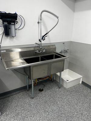 SS Utility sink and mop sink