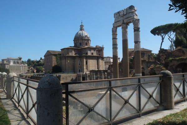 the Roman forum