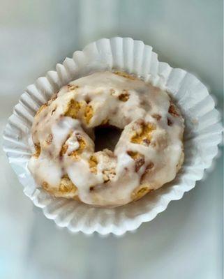 Gluten free pumpkin spice donut