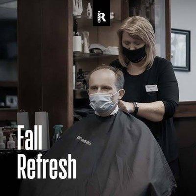 Change is in the air, it's time for a Fall Refresh!  Come see us and change with the season. #FallRefresh #BookOnline