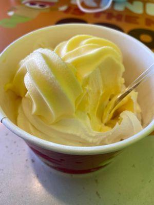 Dole whip and vanilla