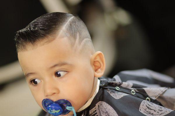 Kids combover with design  By Cesar  1162 w mission blvd Pomona ca 91766 9099733234