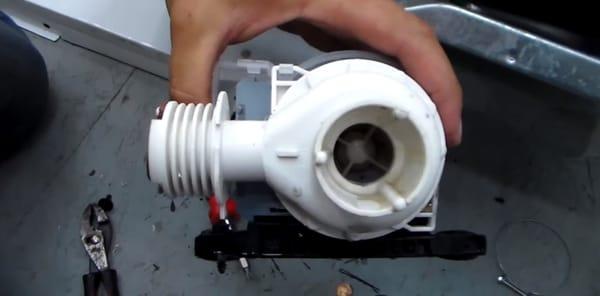 Washer drain pump repair