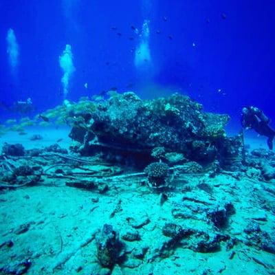 Tanks and landing craft site